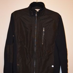 Calvin Klein Slim Black Biker Jacket